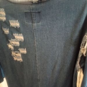 Denim dress